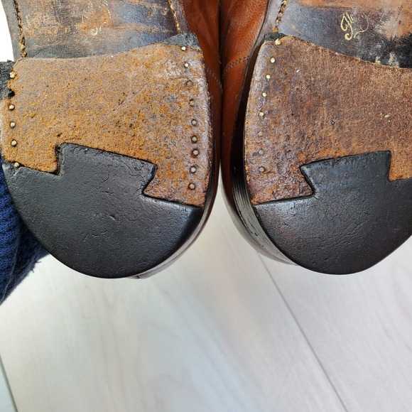 Florsheim Imperial Men's Size 12 Brown Leather Tassel Loafer Dress Shoes - Picture 13 of 16